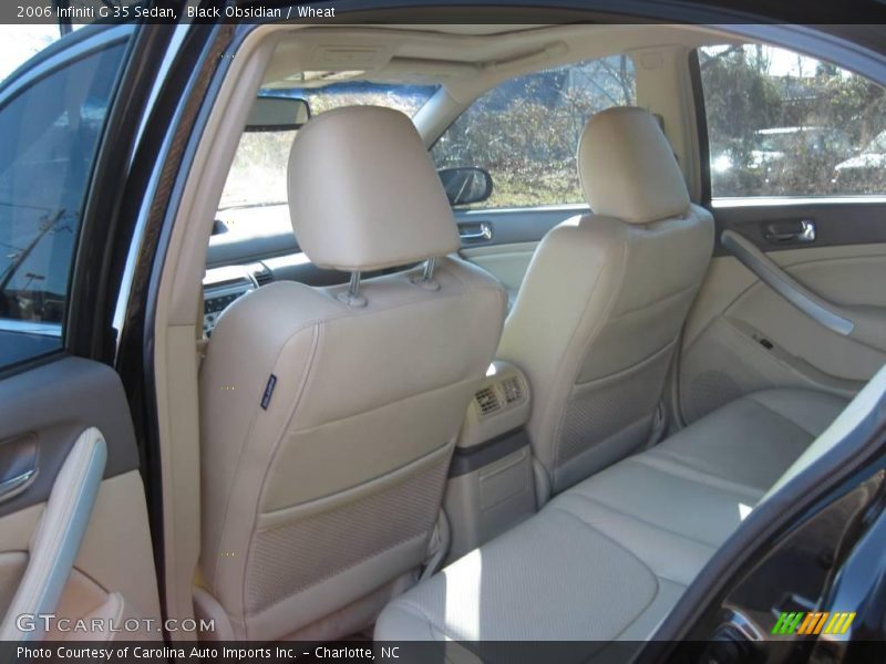 Black Obsidian / Wheat 2006 Infiniti G 35 Sedan