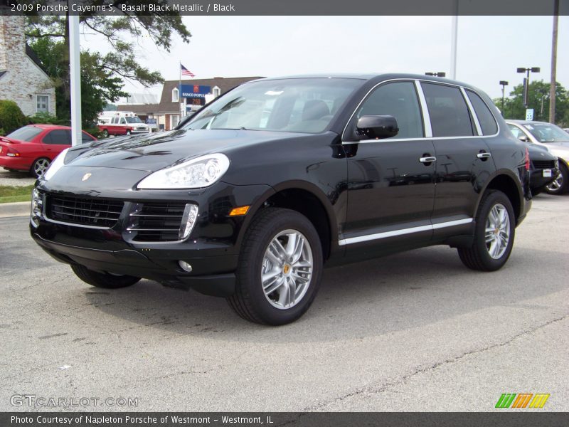 Basalt Black Metallic / Black 2009 Porsche Cayenne S