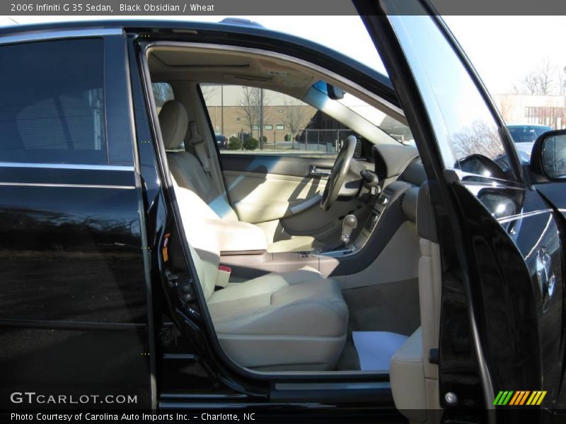 Black Obsidian / Wheat 2006 Infiniti G 35 Sedan