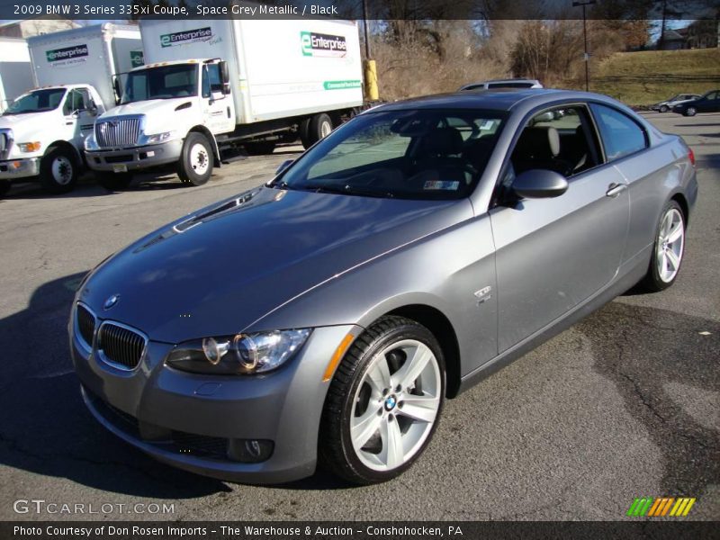 Space Grey Metallic / Black 2009 BMW 3 Series 335xi Coupe