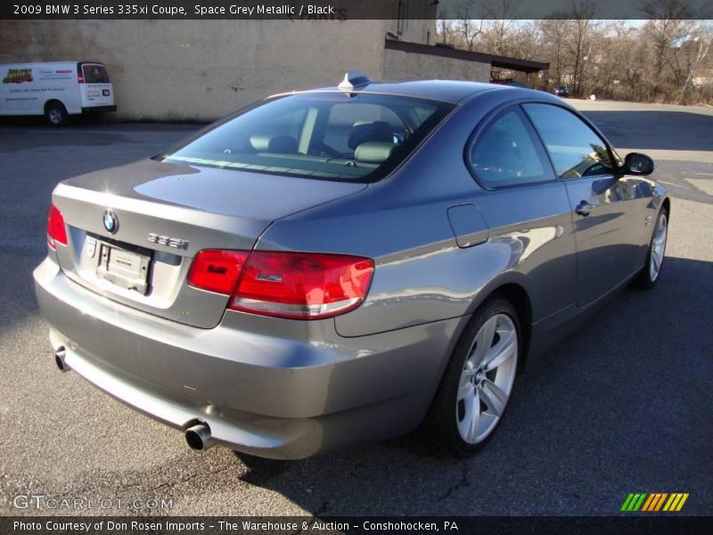 Space Grey Metallic / Black 2009 BMW 3 Series 335xi Coupe