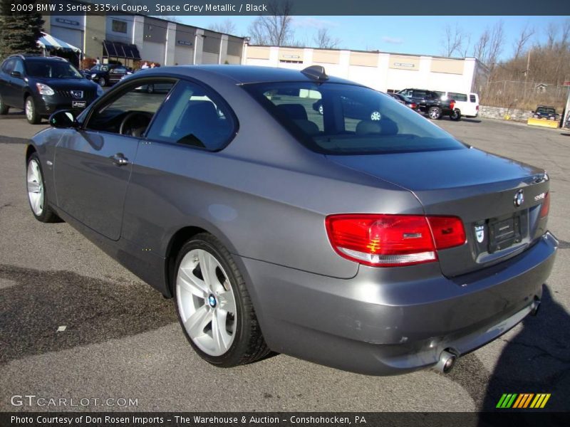 Space Grey Metallic / Black 2009 BMW 3 Series 335xi Coupe