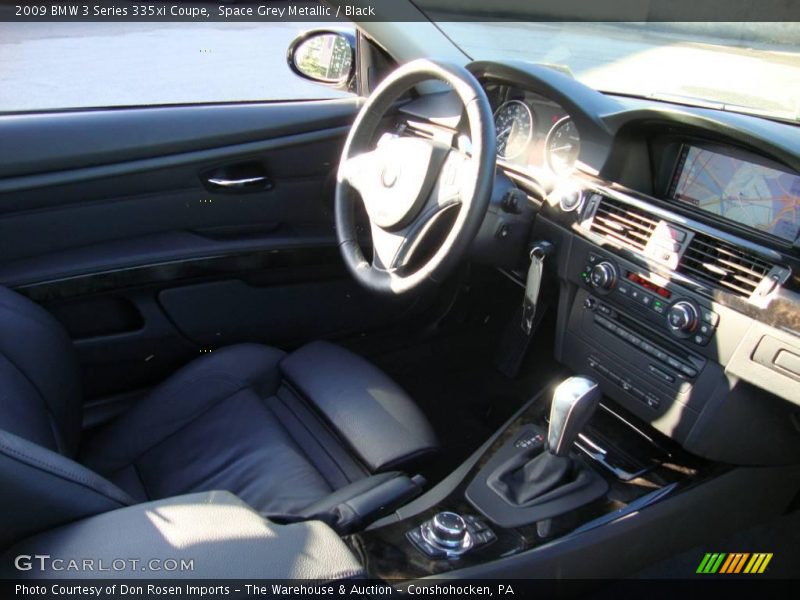 Space Grey Metallic / Black 2009 BMW 3 Series 335xi Coupe