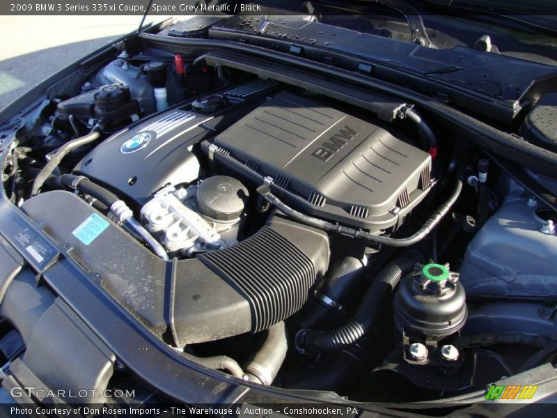 Space Grey Metallic / Black 2009 BMW 3 Series 335xi Coupe