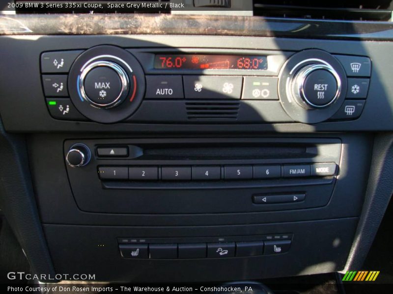 Space Grey Metallic / Black 2009 BMW 3 Series 335xi Coupe