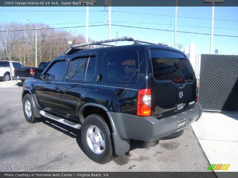 Super Black / Gray 2003 Nissan Xterra XE V6 4x4