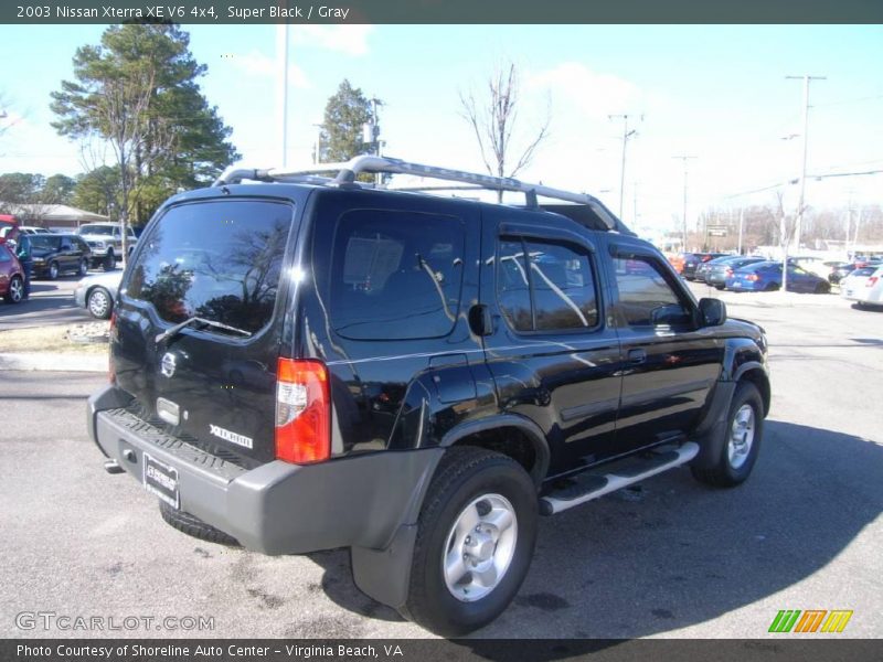 Super Black / Gray 2003 Nissan Xterra XE V6 4x4
