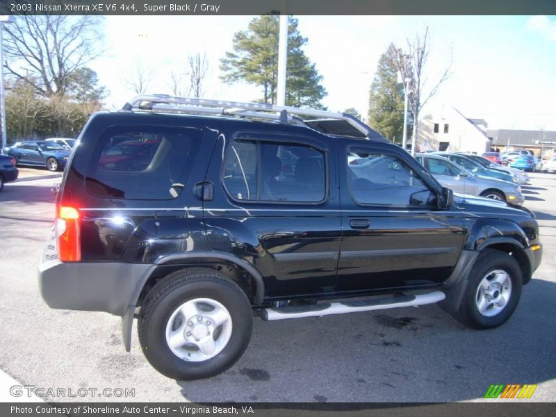 Super Black / Gray 2003 Nissan Xterra XE V6 4x4