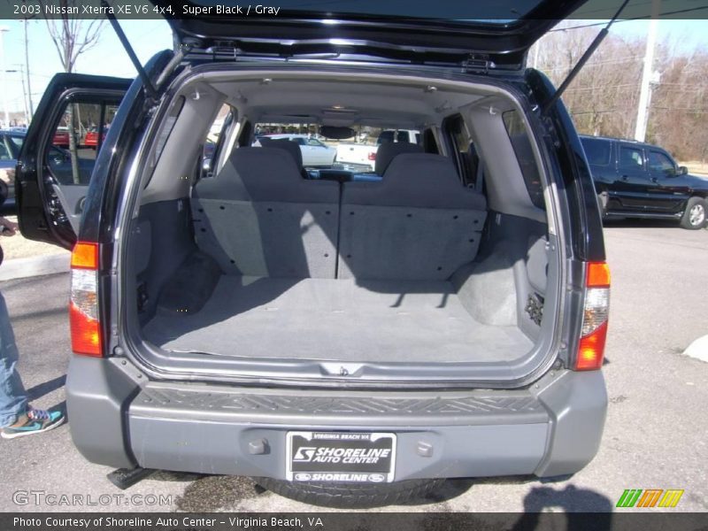 Super Black / Gray 2003 Nissan Xterra XE V6 4x4