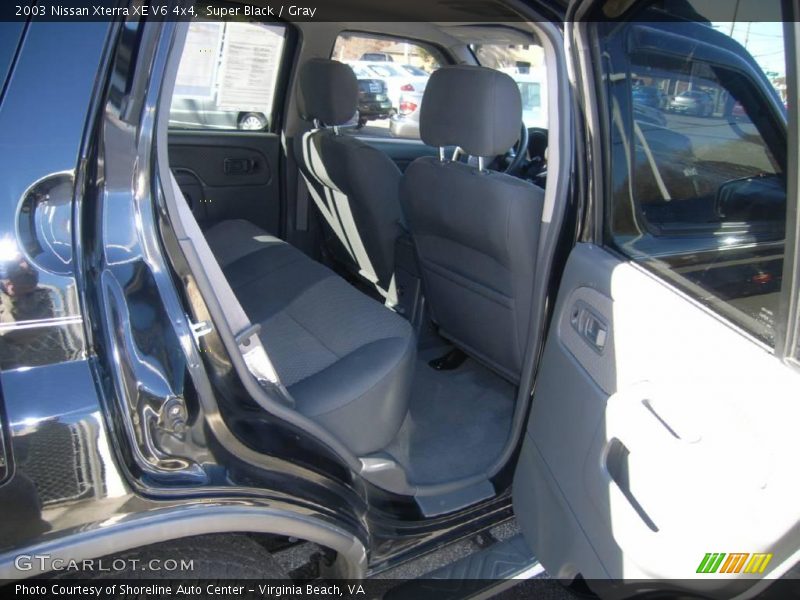 Super Black / Gray 2003 Nissan Xterra XE V6 4x4
