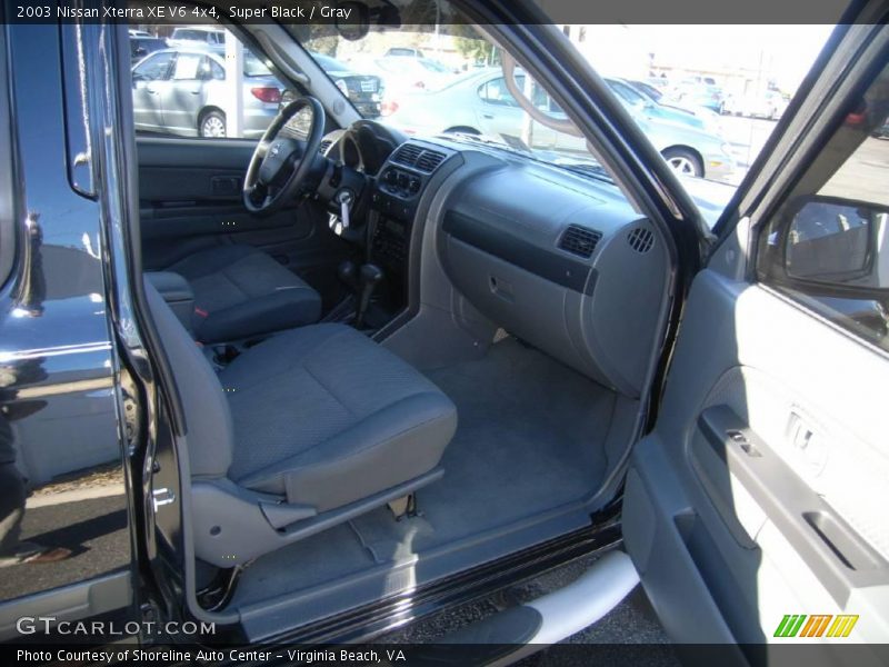 Super Black / Gray 2003 Nissan Xterra XE V6 4x4