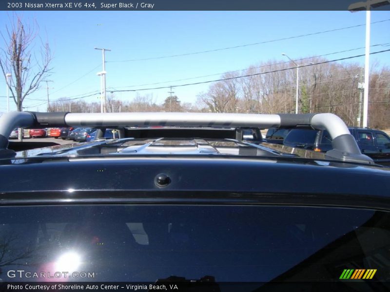 Super Black / Gray 2003 Nissan Xterra XE V6 4x4