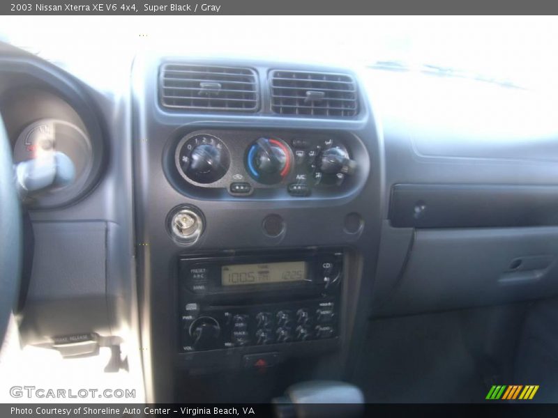 Super Black / Gray 2003 Nissan Xterra XE V6 4x4
