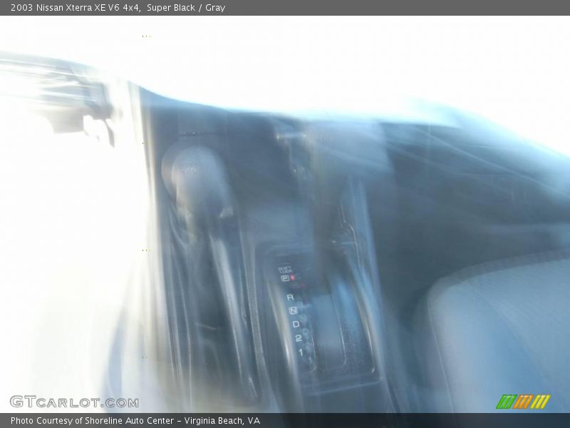 Super Black / Gray 2003 Nissan Xterra XE V6 4x4