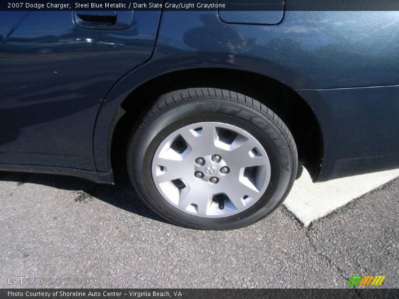 Steel Blue Metallic / Dark Slate Gray/Light Graystone 2007 Dodge Charger