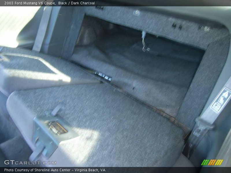 Black / Dark Charcoal 2003 Ford Mustang V6 Coupe