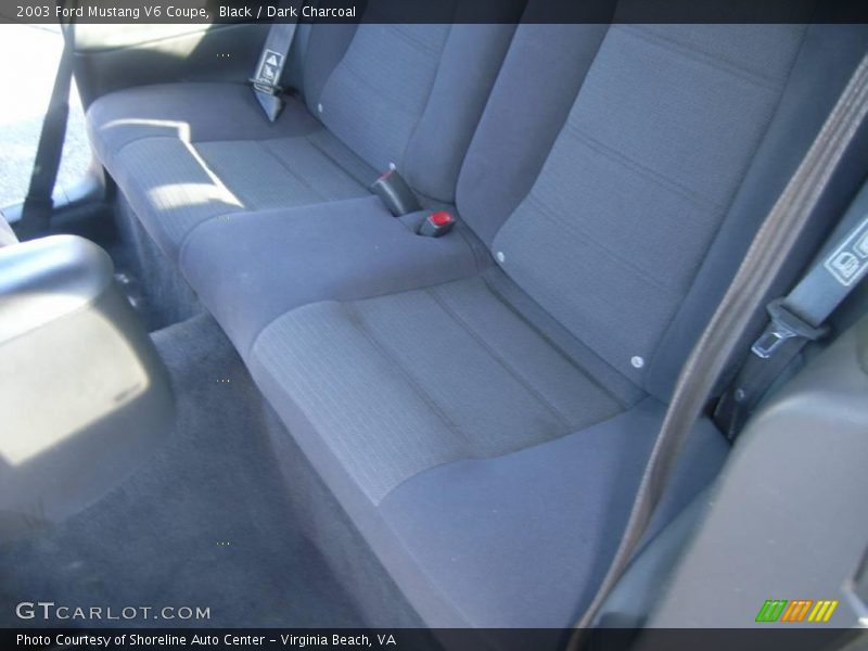 Black / Dark Charcoal 2003 Ford Mustang V6 Coupe