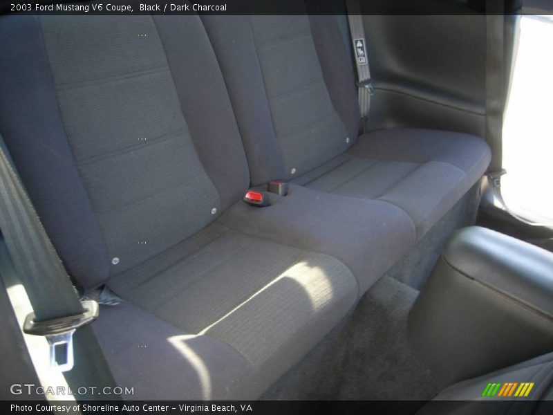 Black / Dark Charcoal 2003 Ford Mustang V6 Coupe
