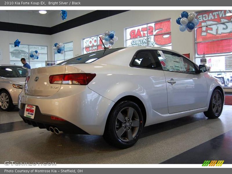Bright Silver / Black 2010 Kia Forte Koup EX