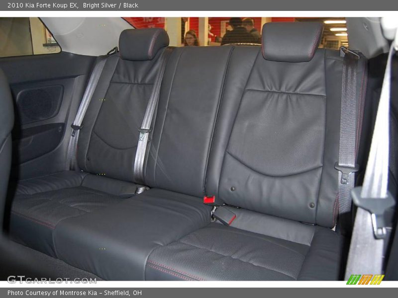 Bright Silver / Black 2010 Kia Forte Koup EX