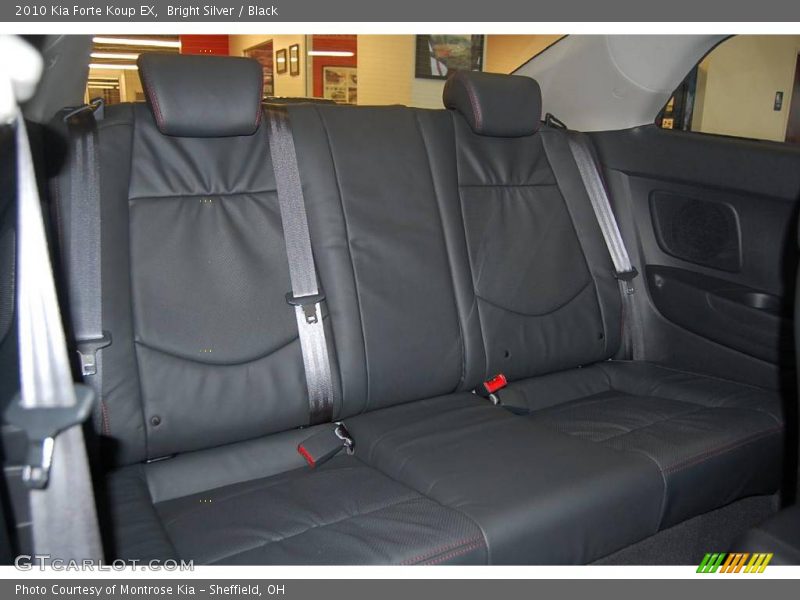 Bright Silver / Black 2010 Kia Forte Koup EX