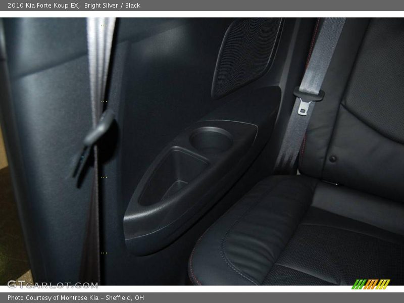 Bright Silver / Black 2010 Kia Forte Koup EX