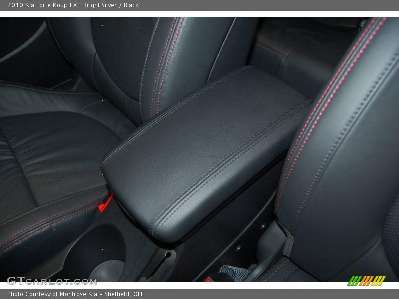 Bright Silver / Black 2010 Kia Forte Koup EX