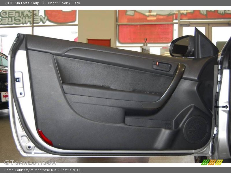Bright Silver / Black 2010 Kia Forte Koup EX