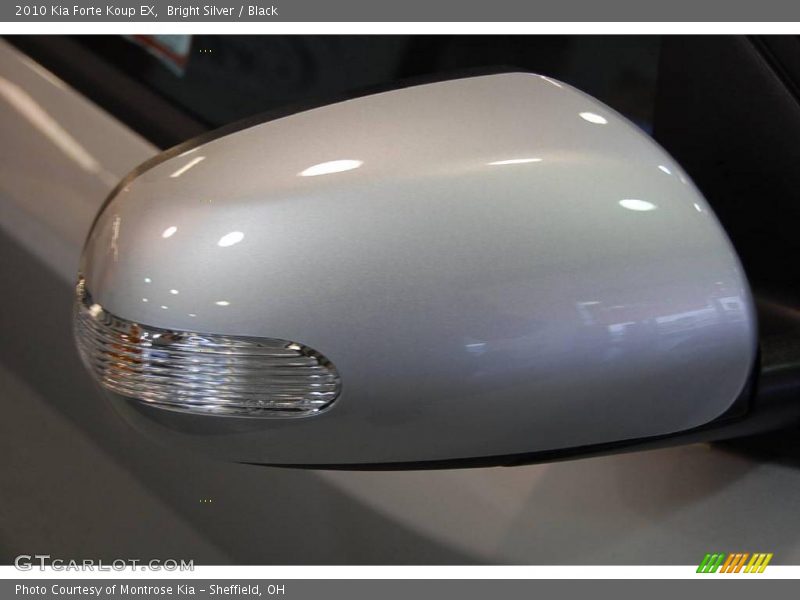 Bright Silver / Black 2010 Kia Forte Koup EX