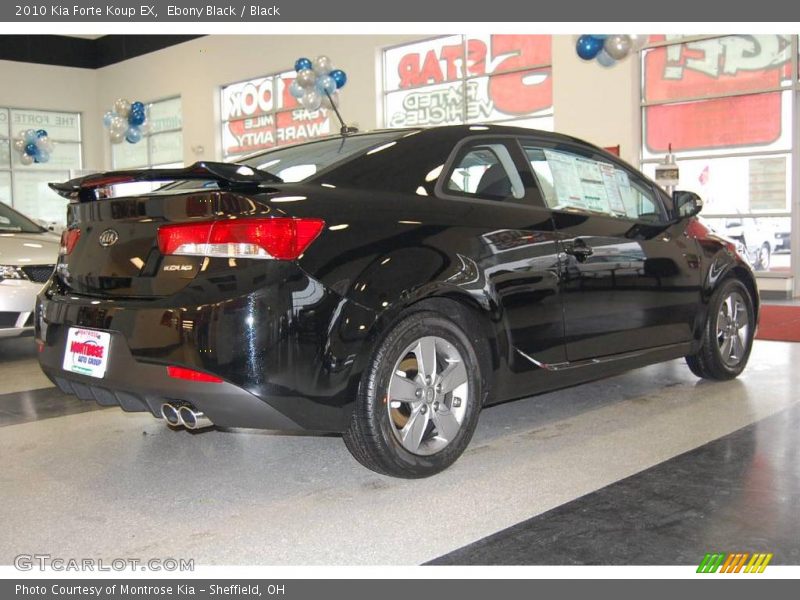 Ebony Black / Black 2010 Kia Forte Koup EX