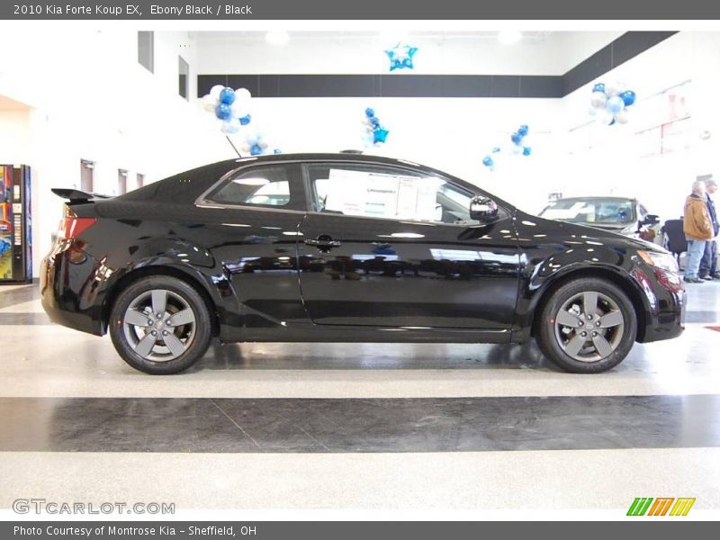 Ebony Black / Black 2010 Kia Forte Koup EX