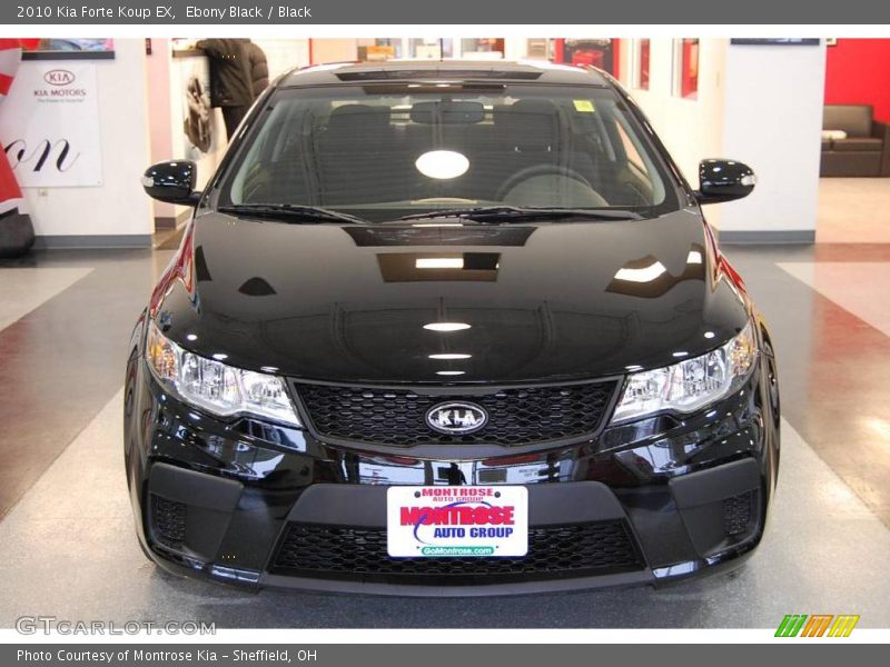 Ebony Black / Black 2010 Kia Forte Koup EX