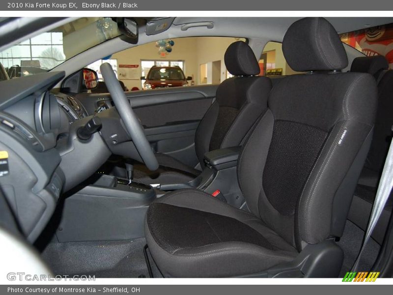 Ebony Black / Black 2010 Kia Forte Koup EX