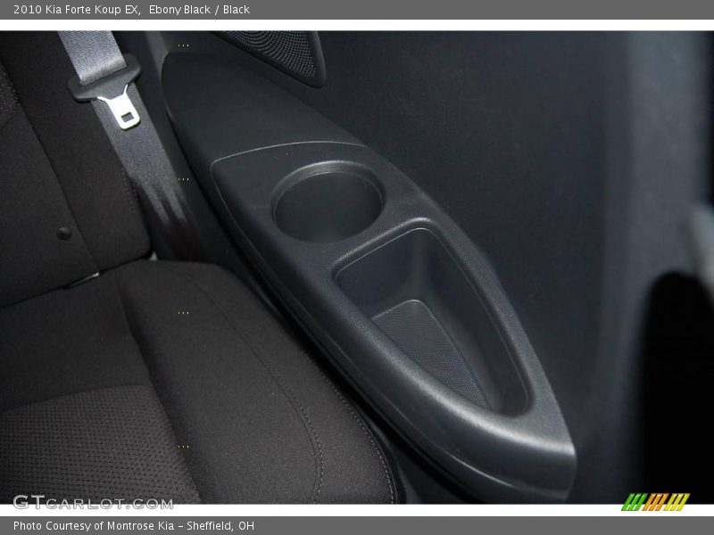Ebony Black / Black 2010 Kia Forte Koup EX