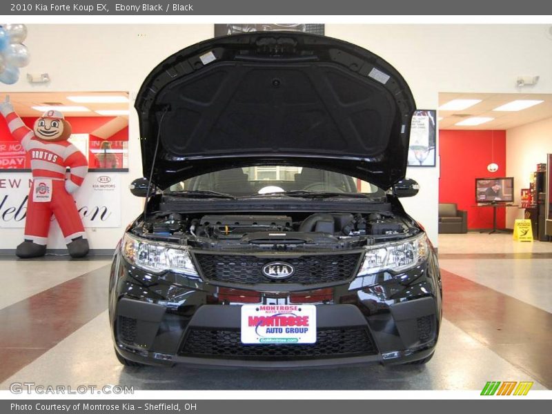 Ebony Black / Black 2010 Kia Forte Koup EX