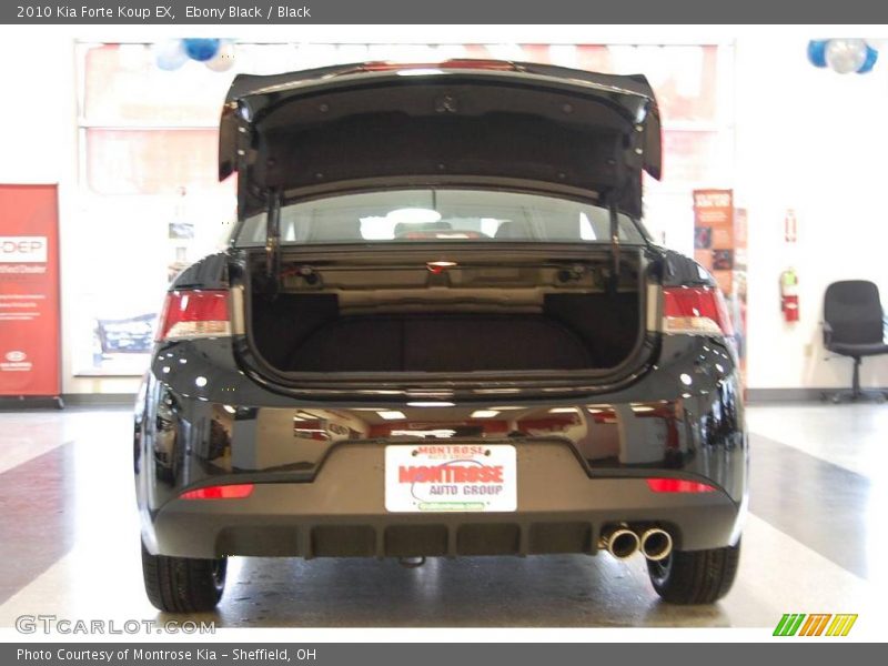 Ebony Black / Black 2010 Kia Forte Koup EX