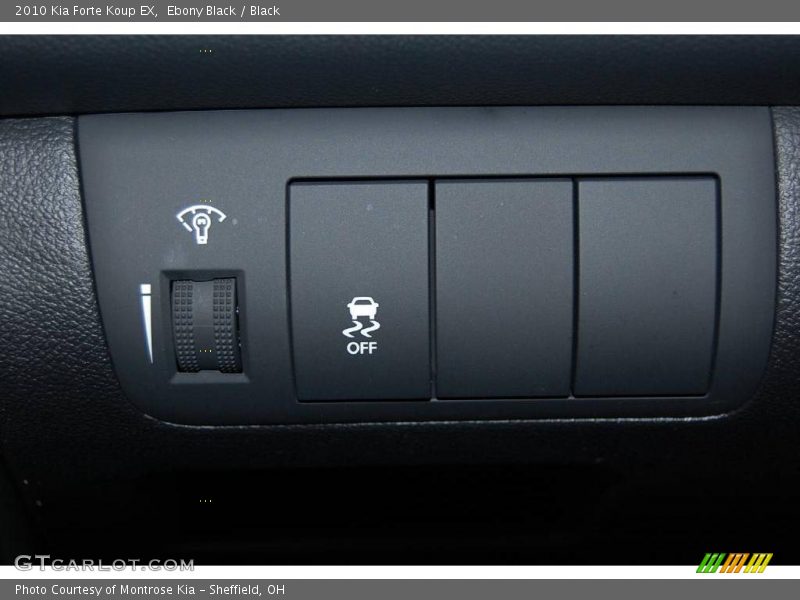 Ebony Black / Black 2010 Kia Forte Koup EX