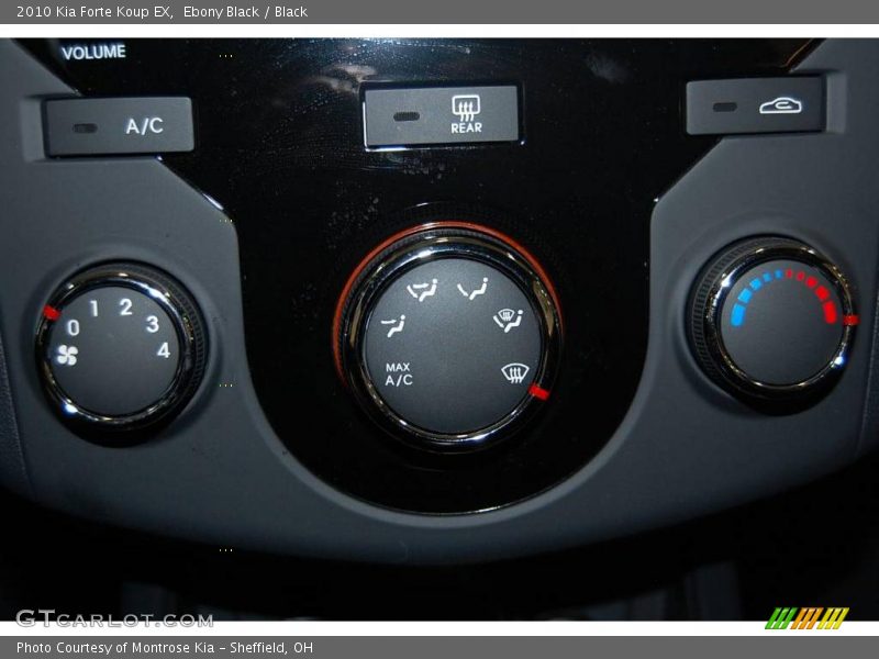 Ebony Black / Black 2010 Kia Forte Koup EX