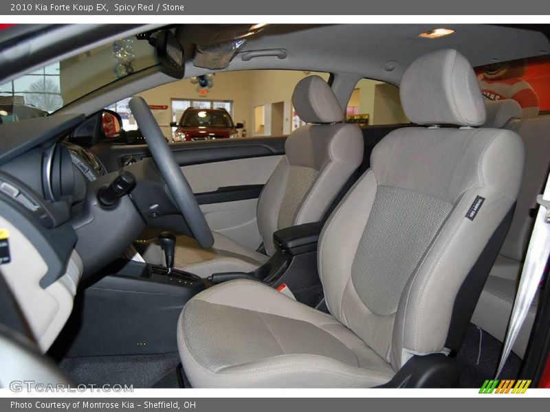 Spicy Red / Stone 2010 Kia Forte Koup EX