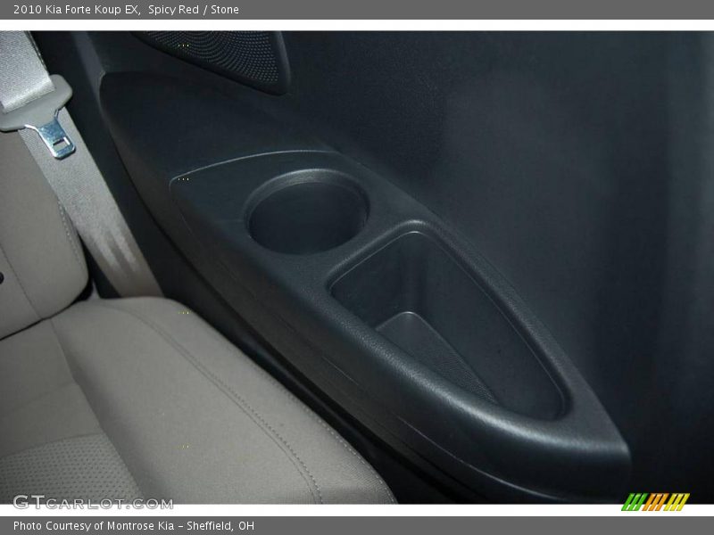 Spicy Red / Stone 2010 Kia Forte Koup EX
