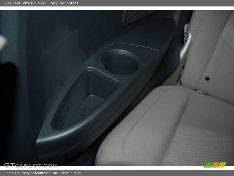 Spicy Red / Stone 2010 Kia Forte Koup EX