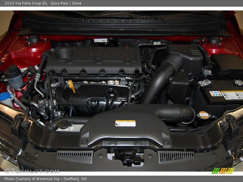 Spicy Red / Stone 2010 Kia Forte Koup EX
