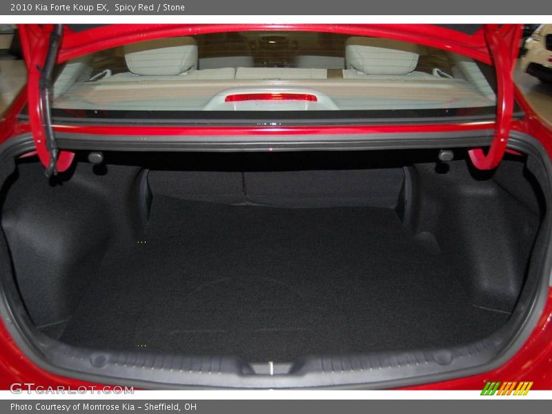 Spicy Red / Stone 2010 Kia Forte Koup EX