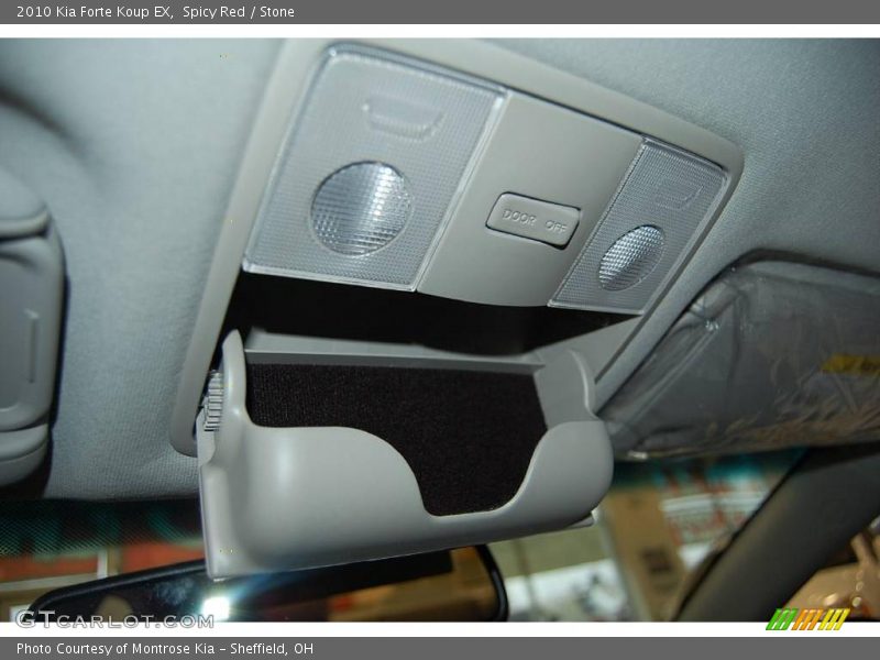 Spicy Red / Stone 2010 Kia Forte Koup EX