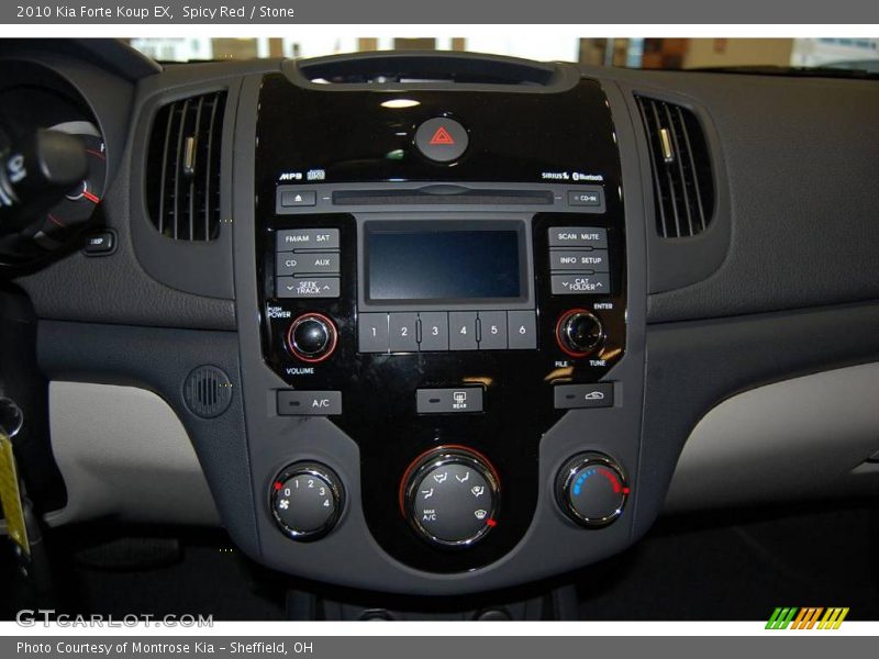 Spicy Red / Stone 2010 Kia Forte Koup EX