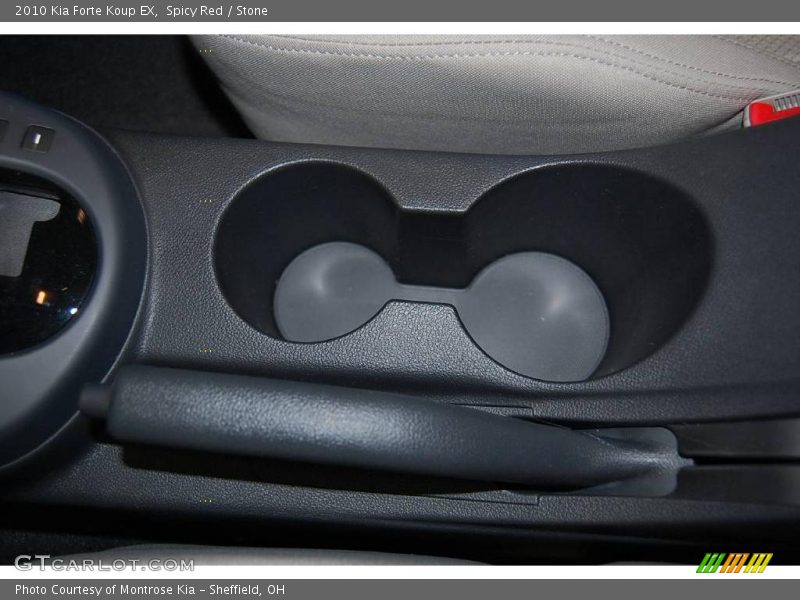 Spicy Red / Stone 2010 Kia Forte Koup EX