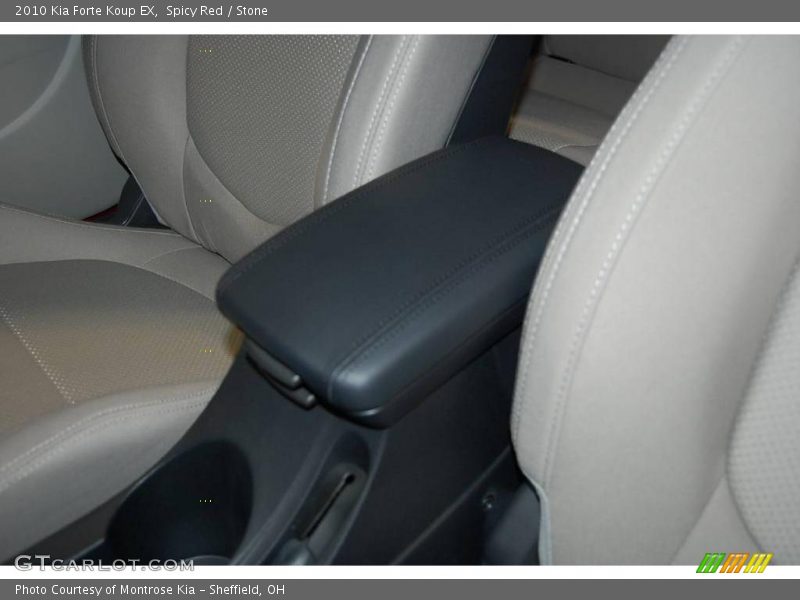 Spicy Red / Stone 2010 Kia Forte Koup EX