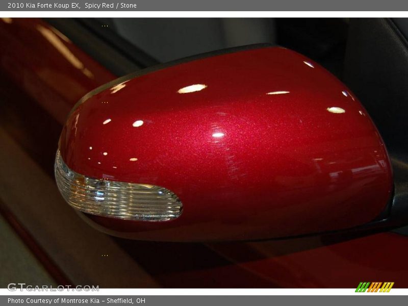 Spicy Red / Stone 2010 Kia Forte Koup EX