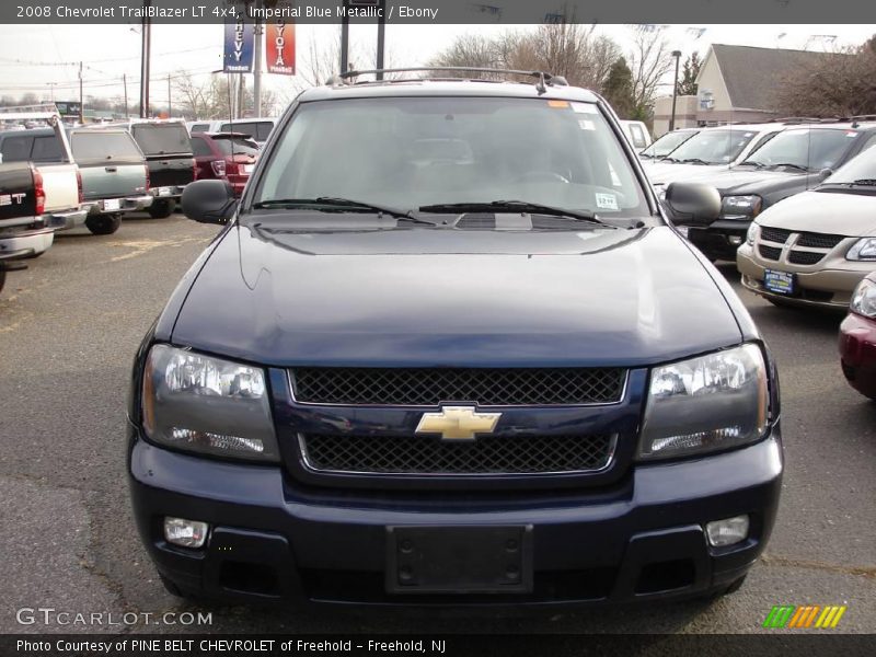 Imperial Blue Metallic / Ebony 2008 Chevrolet TrailBlazer LT 4x4