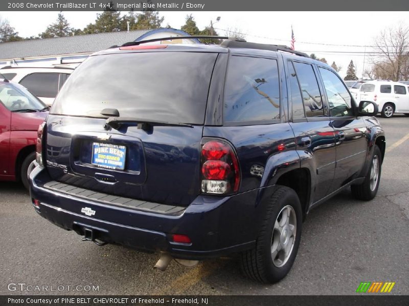 Imperial Blue Metallic / Ebony 2008 Chevrolet TrailBlazer LT 4x4
